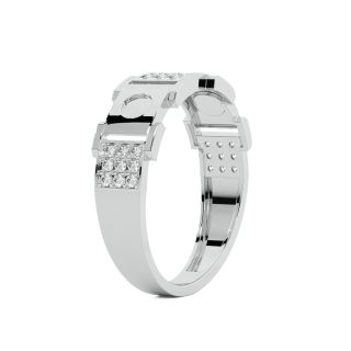 Larina Round Diamond Ring For Men